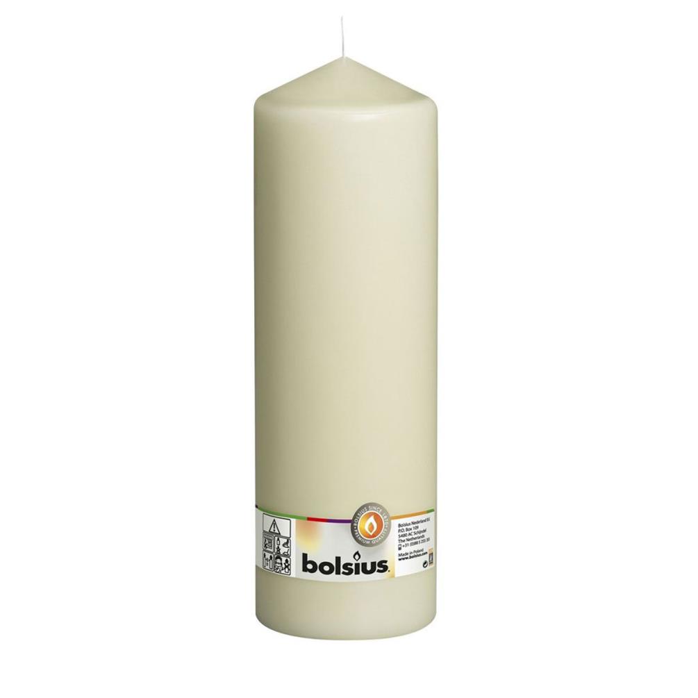 Bolsius Ivory Pillar Candle 30cm x 10cm £14.39